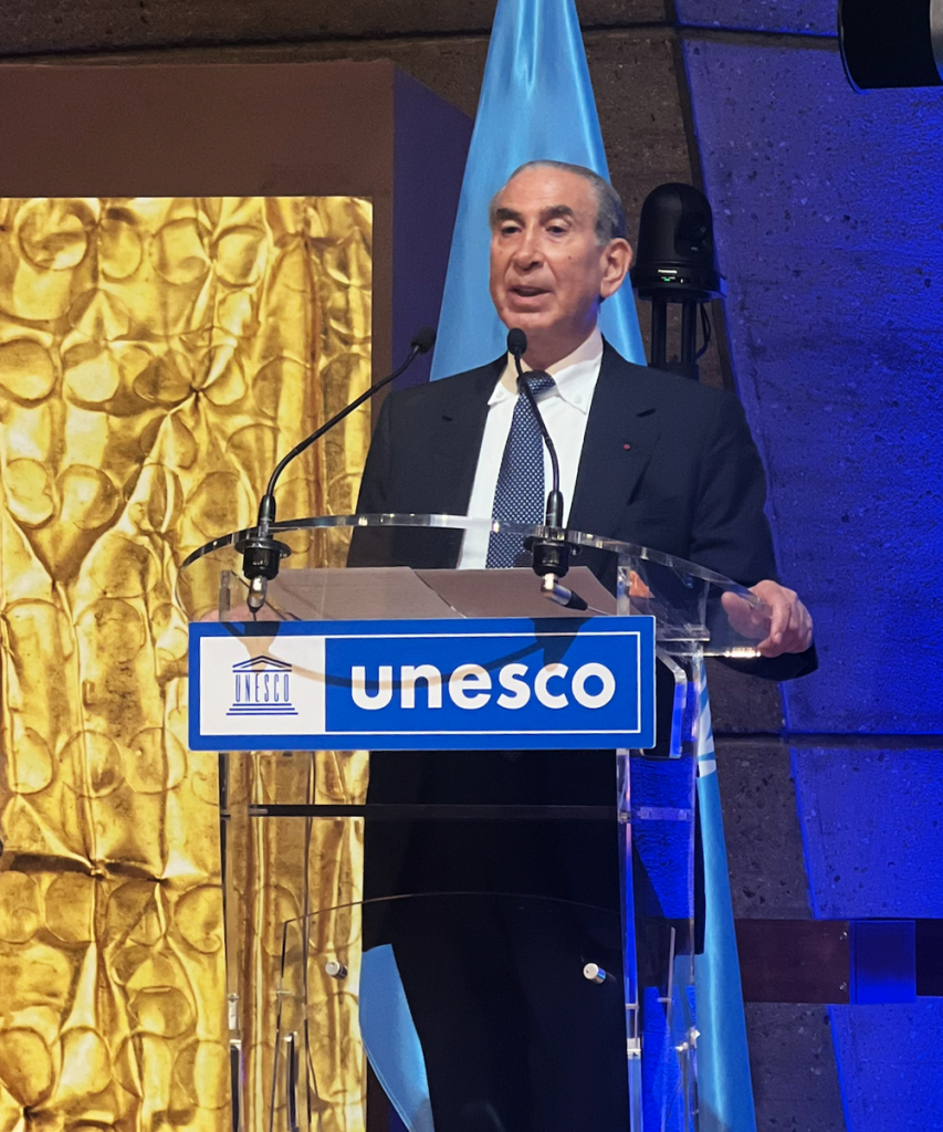 Professor Sir Nasser David Khalili Announces Collaboration on UNESCO’s Memory of the World